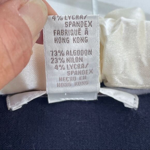 Jones New York Women’s Striped Crew Neck Sweater Size Medium - Picture 9 of 9